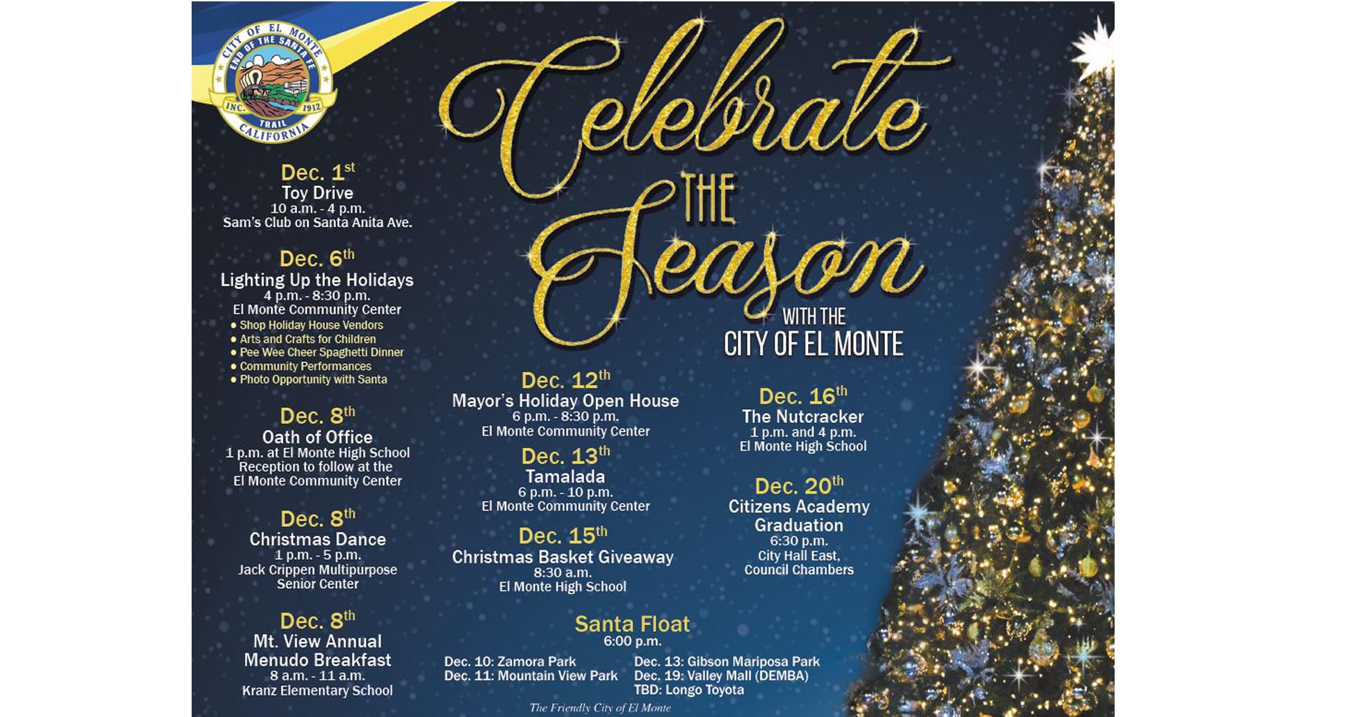 Celebrate Holidays with El Monte